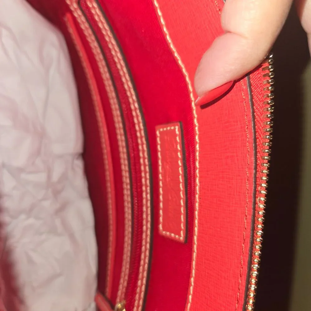 Dooney & Bourke Saffiano Cameron Satchel Crossbody - Picture 3 of 9